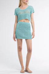Mateo Crochet Top