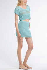 Mateo Crochet Top