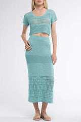 Gioca Crochet Skirt