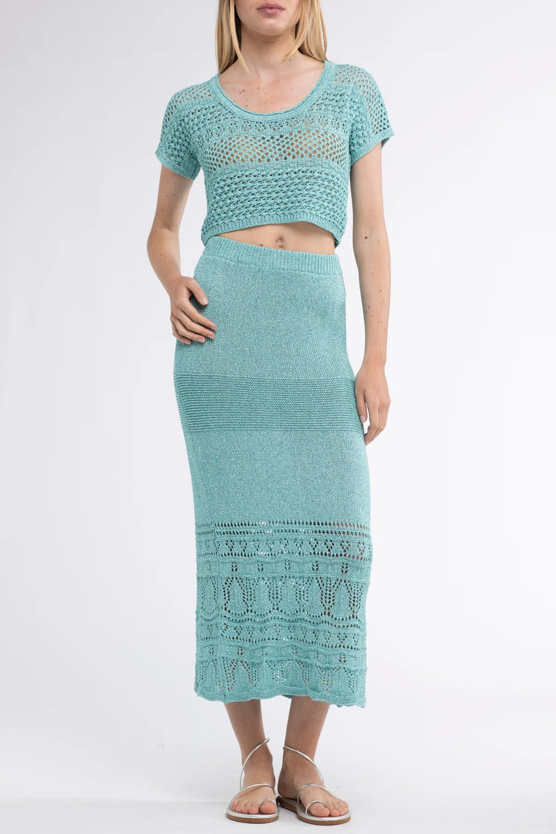 Gioca Crochet Skirt