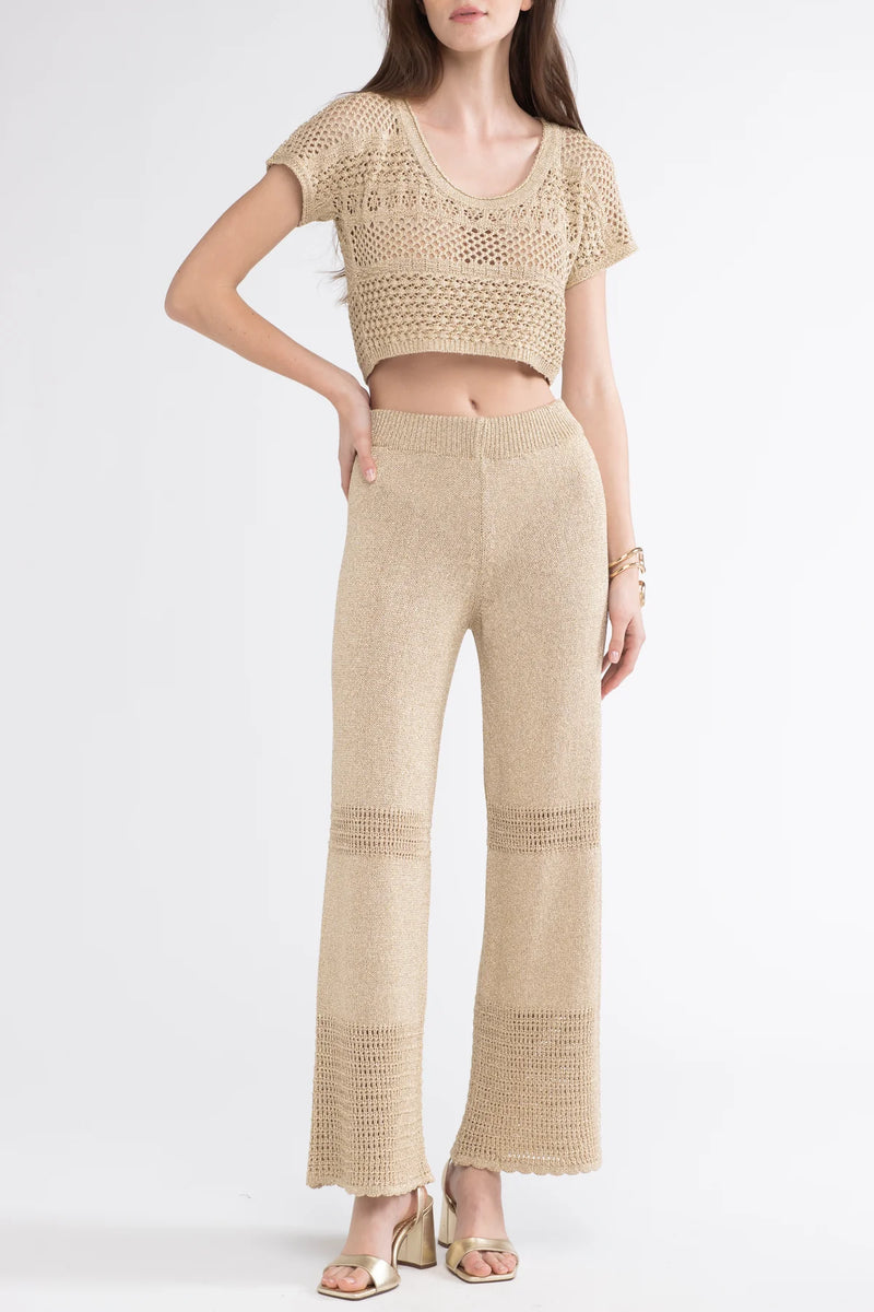 Mateo Crochet Top