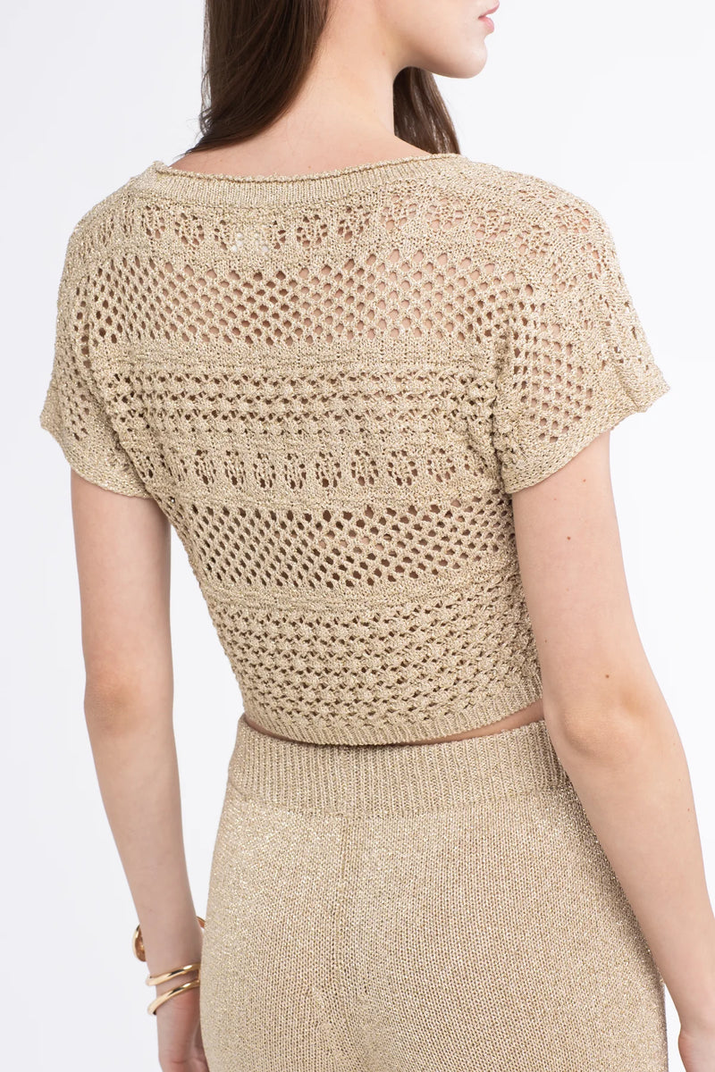 Mateo Crochet Top