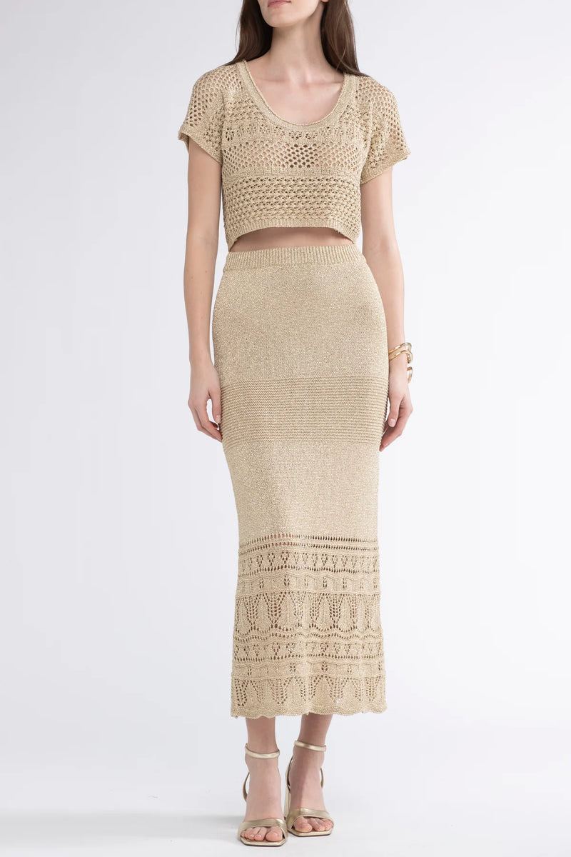 Mateo Crochet Top
