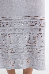 Gioca Crochet Maxi Skirt