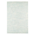 Crosshatch Hand Micro Hooked Wool Rug | Sky