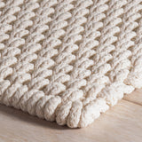 Rope Handwoven Indoor/Outdoor Rug | Ivory