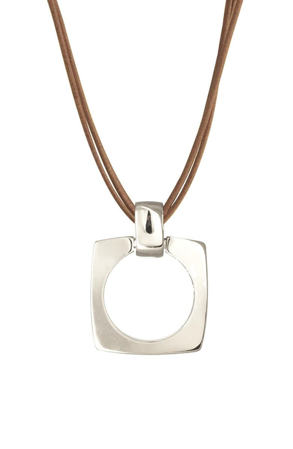 Aldaba Long Necklace