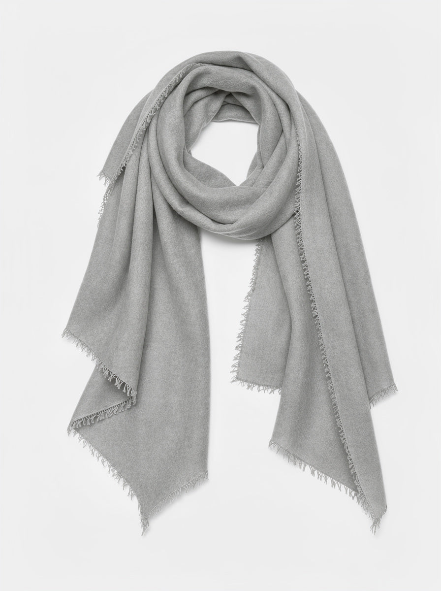 felted cashmere scarf