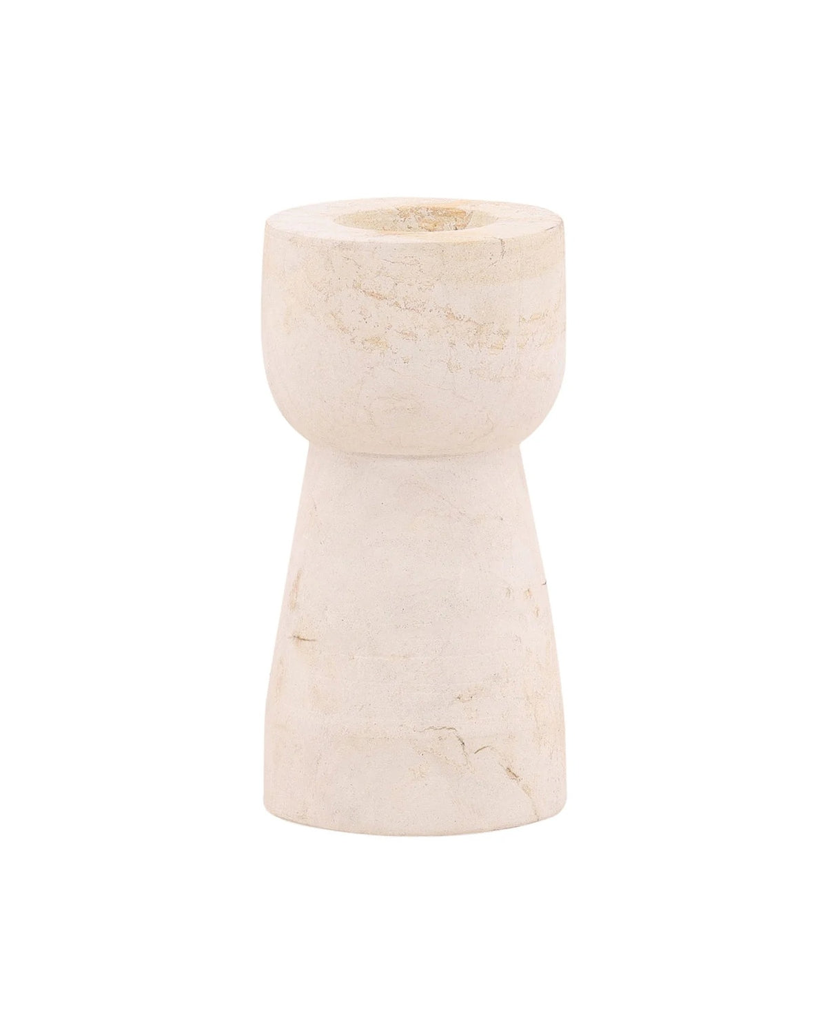gypsum candle holder