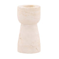 gypsum candle holder