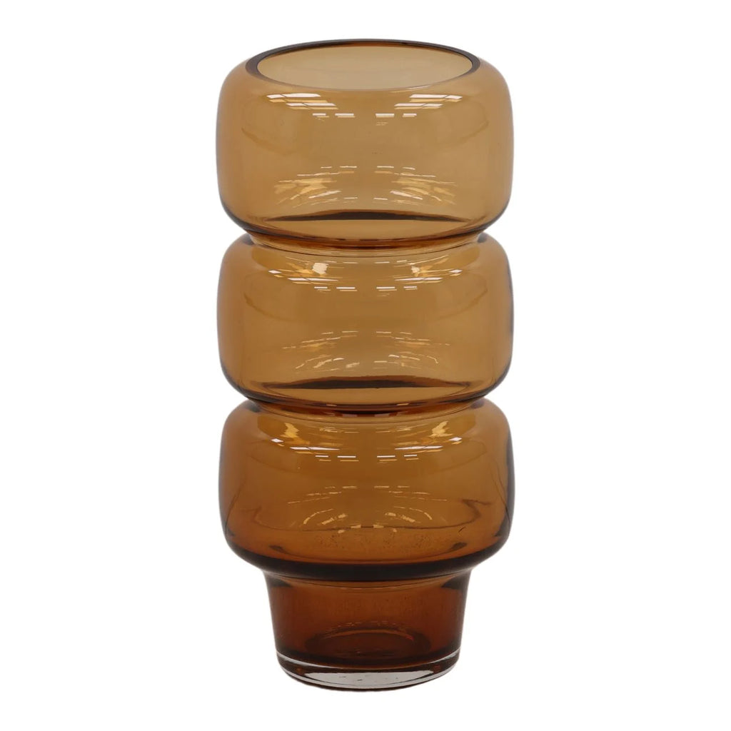 lacquer amber vase