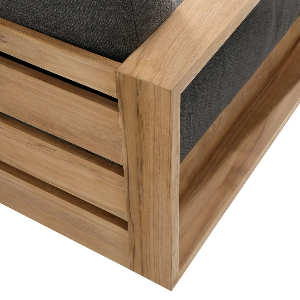 Ischia Outdoor Sofa - Charcoal