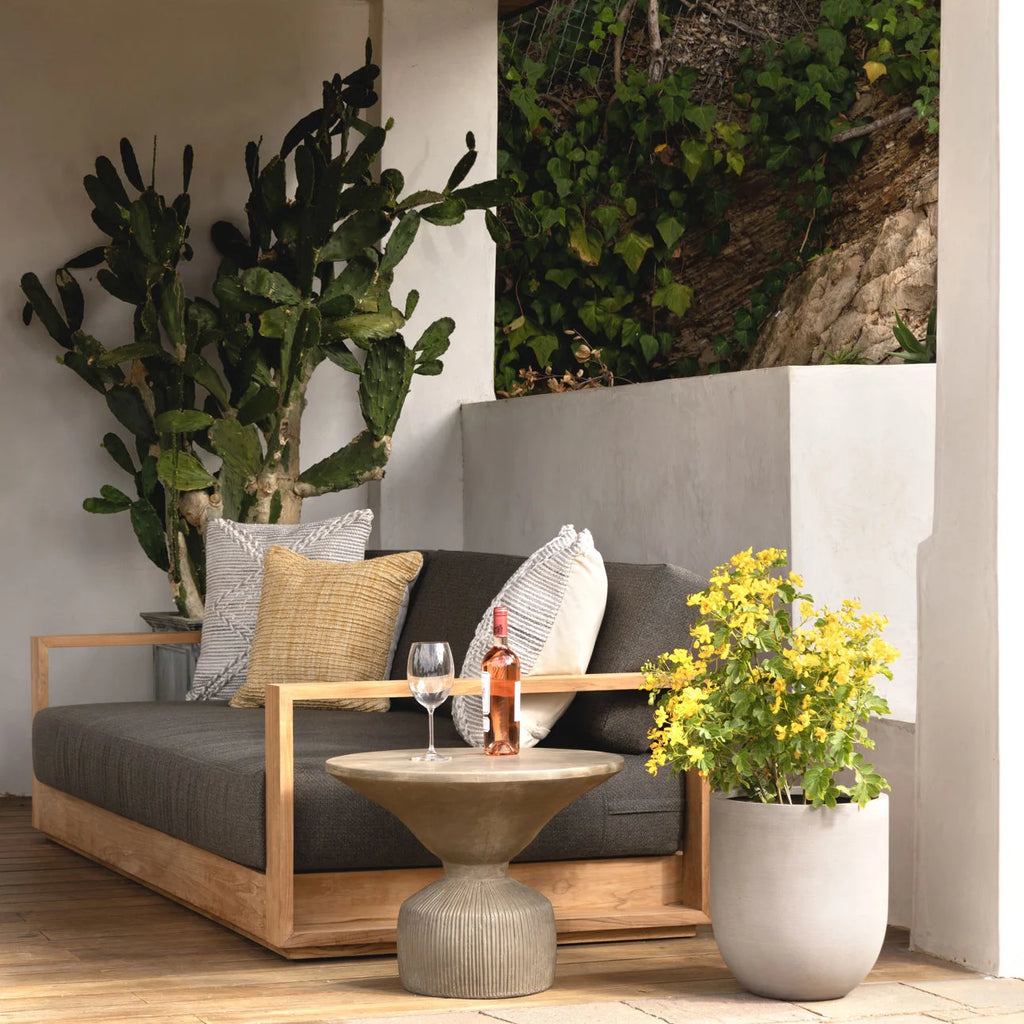 Ischia Outdoor Sofa - Charcoal