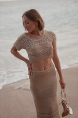 Mateo Crochet Top