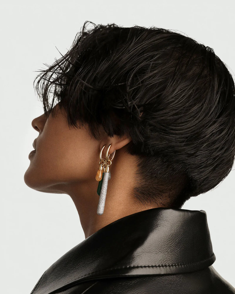 Pavé Supreme Jupiter Single Hoop