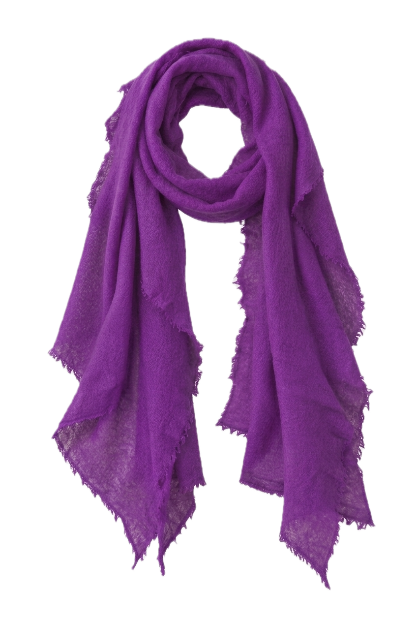 felted cashmere scarf