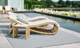 Diamond Handwoven Indoor/Outdoor Rug | Slate/Light Blue