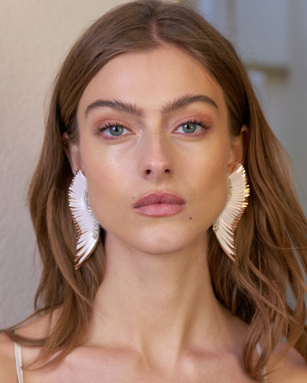 Madeline Earrings - Ivory