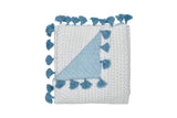 Sahati Light Indigo Throw