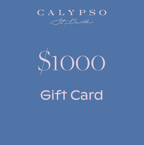 Calypso St. Barth Gift Card - $1000